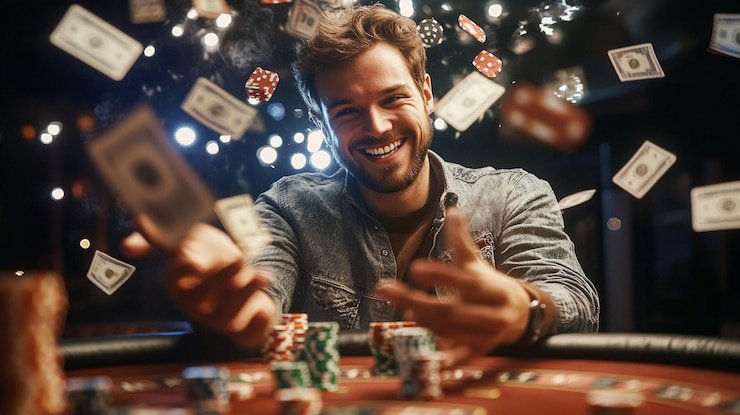 Contoh laporan analisis Arsip Hasil dengan grafik dan statistik permainan slot